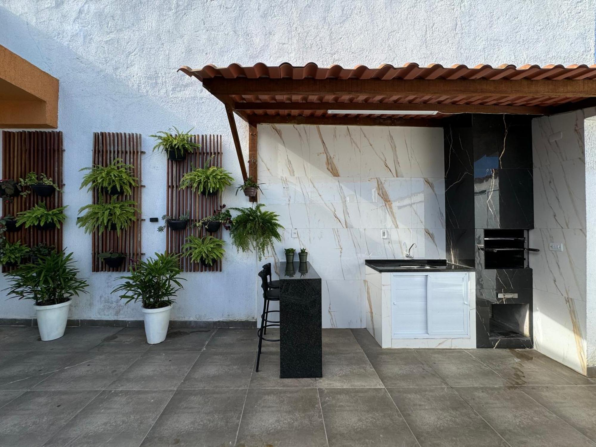 Willa Casa Compacta Com Piscina Guarujá Zewnętrze zdjęcie